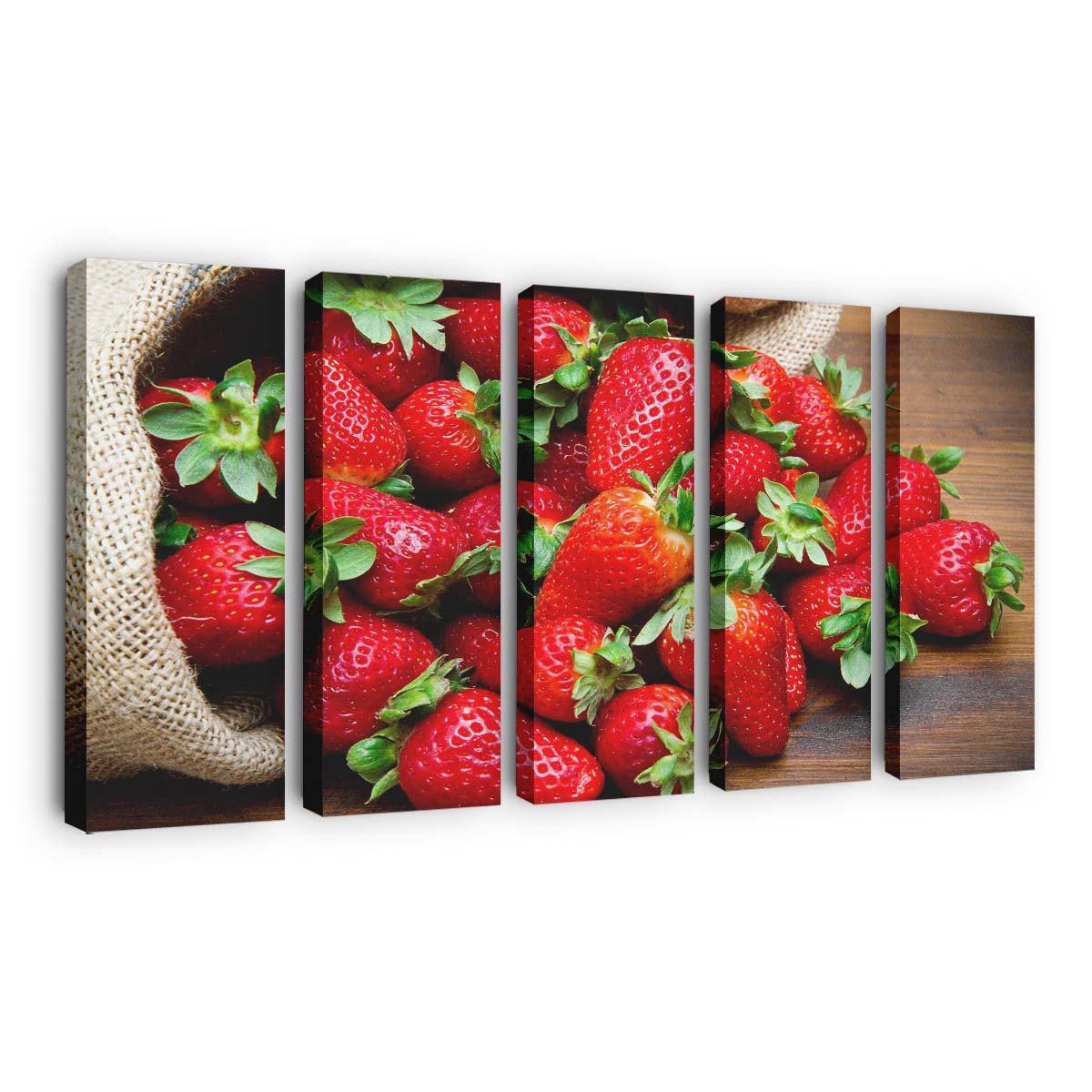 strawberries fruits wallpaper